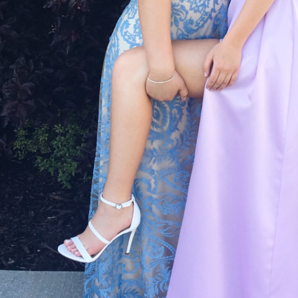 White heels